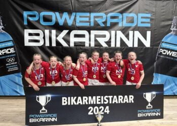 Powerade bikarinn | Valur er bikarmeistari 6. fl. kv. yngri